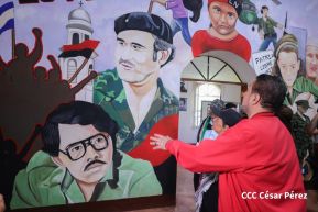 Heroína palestina Leila Khaled de visita en Nicaragua