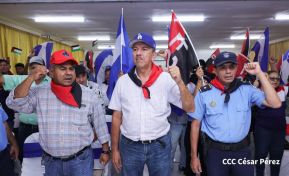 Heroína palestina Leila Khaled de visita en Nicaragua