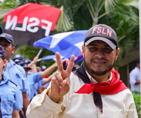 Heroína palestina Leila Khaled de visita en Nicaragua