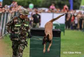 Exposición Estática del Ejército de Nicaragua en saludo al 45 aniversario de fundación