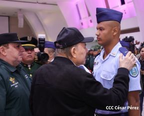  Acto del 45 Aniversario de la Fuerza Aérea del Ejército de Nicaragua