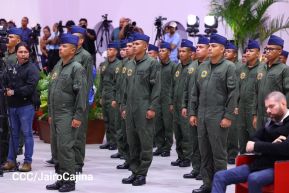  Acto del 45 Aniversario de la Fuerza Aérea del Ejército de Nicaragua