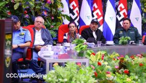  Acto del 45 Aniversario de la Fuerza Aérea del Ejército de Nicaragua