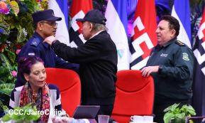  Acto del 45 Aniversario de la Fuerza Aérea del Ejército de Nicaragua