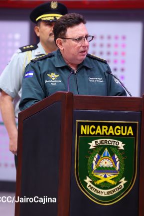  Acto del 45 Aniversario de la Fuerza Aérea del Ejército de Nicaragua