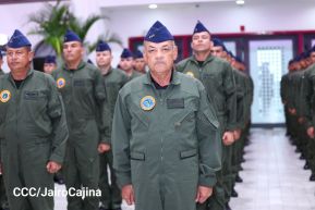  Acto del 45 Aniversario de la Fuerza Aérea del Ejército de Nicaragua