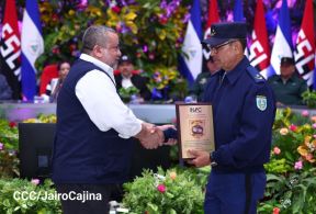  Acto del 45 Aniversario de la Fuerza Aérea del Ejército de Nicaragua