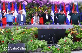  Acto del 45 Aniversario de la Fuerza Aérea del Ejército de Nicaragua