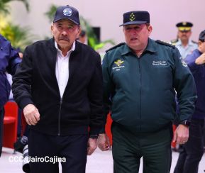  Acto del 45 Aniversario de la Fuerza Aérea del Ejército de Nicaragua