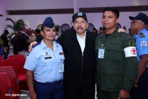  Acto del 45 Aniversario de la Fuerza Aérea del Ejército de Nicaragua