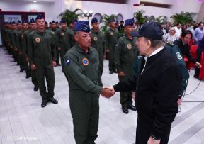  Acto del 45 Aniversario de la Fuerza Aérea del Ejército de Nicaragua