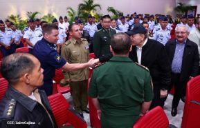  Acto del 45 Aniversario de la Fuerza Aérea del Ejército de Nicaragua