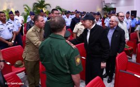  Acto del 45 Aniversario de la Fuerza Aérea del Ejército de Nicaragua