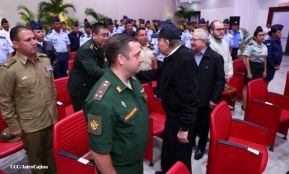  Acto del 45 Aniversario de la Fuerza Aérea del Ejército de Nicaragua