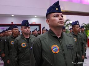  Acto del 45 Aniversario de la Fuerza Aérea del Ejército de Nicaragua