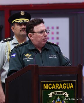  Acto del 45 Aniversario de la Fuerza Aérea del Ejército de Nicaragua