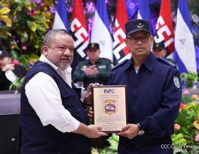  Acto del 45 Aniversario de la Fuerza Aérea del Ejército de Nicaragua