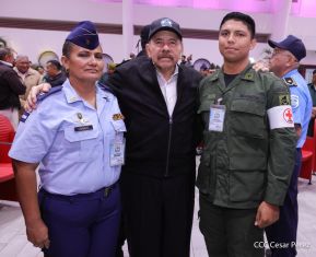  Acto del 45 Aniversario de la Fuerza Aérea del Ejército de Nicaragua