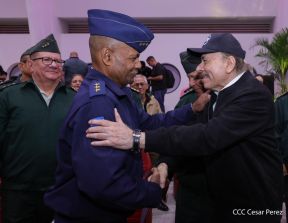  Acto del 45 Aniversario de la Fuerza Aérea del Ejército de Nicaragua