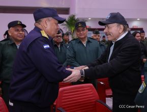  Acto del 45 Aniversario de la Fuerza Aérea del Ejército de Nicaragua