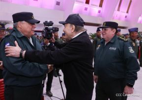  Acto del 45 Aniversario de la Fuerza Aérea del Ejército de Nicaragua