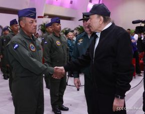  Acto del 45 Aniversario de la Fuerza Aérea del Ejército de Nicaragua