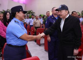  Acto del 45 Aniversario de la Fuerza Aérea del Ejército de Nicaragua