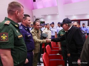  Acto del 45 Aniversario de la Fuerza Aérea del Ejército de Nicaragua