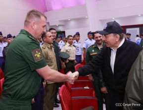  Acto del 45 Aniversario de la Fuerza Aérea del Ejército de Nicaragua