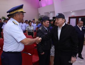  Acto del 45 Aniversario de la Fuerza Aérea del Ejército de Nicaragua