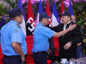  Acto del 45 Aniversario de la Fuerza Aérea del Ejército de Nicaragua