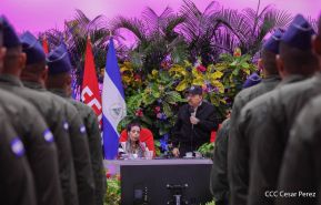 Acto del 45 Aniversario de la Fuerza Aérea del Ejército de Nicaragua
