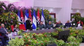  Acto del 45 Aniversario de la Fuerza Aérea del Ejército de Nicaragua