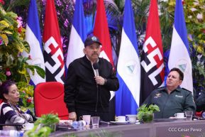  Acto del 45 Aniversario de la Fuerza Aérea del Ejército de Nicaragua