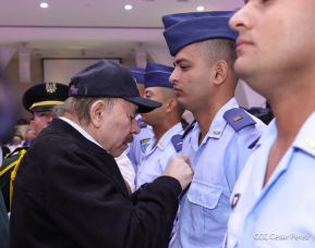  Acto del 45 Aniversario de la Fuerza Aérea del Ejército de Nicaragua