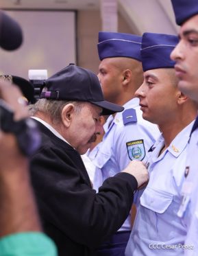  Acto del 45 Aniversario de la Fuerza Aérea del Ejército de Nicaragua