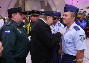  Acto del 45 Aniversario de la Fuerza Aérea del Ejército de Nicaragua