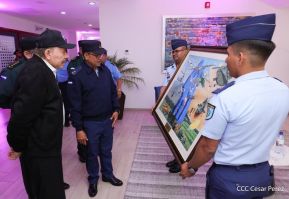  Acto del 45 Aniversario de la Fuerza Aérea del Ejército de Nicaragua