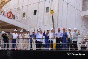 Nicaragua y China inauguran ruta comercial marítima directa