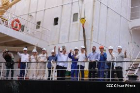 Nicaragua y China inauguran ruta comercial marítima directa