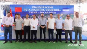Nicaragua y China inauguran ruta comercial marítima directa