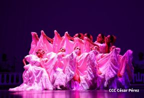55 años del Ballet Folclórico Nicaragüense del maestro Ronald Abud Vivas