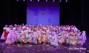 55 años del Ballet Folclórico Nicaragüense del maestro Ronald Abud Vivas