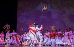55 años del Ballet Folclórico Nicaragüense del maestro Ronald Abud Vivas