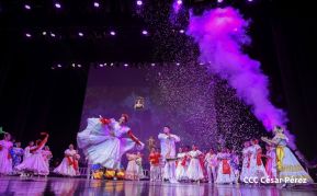 55 años del Ballet Folclórico Nicaragüense del maestro Ronald Abud Vivas