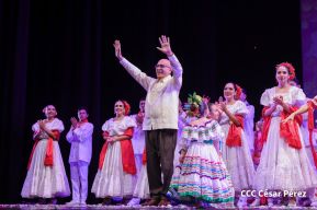 55 años del Ballet Folclórico Nicaragüense del maestro Ronald Abud Vivas