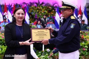 Conmemoración de los 44 años de fundación de la Fuerza Naval de Nicaragua