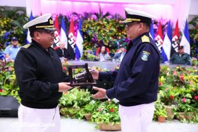 Conmemoración de los 44 años de fundación de la Fuerza Naval de Nicaragua