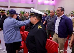 Conmemoración de los 44 años de fundación de la Fuerza Naval de Nicaragua