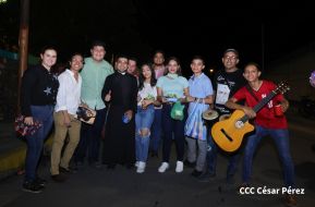 De esta manera leoneses celebran 77 años de la Gritería en honor a la Asunción de María